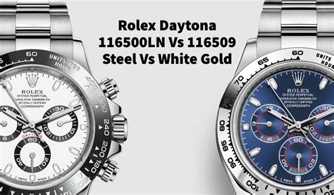 white gold watch vs steel watch